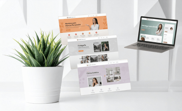 Diseño web para negocios de servicios y marcas personales