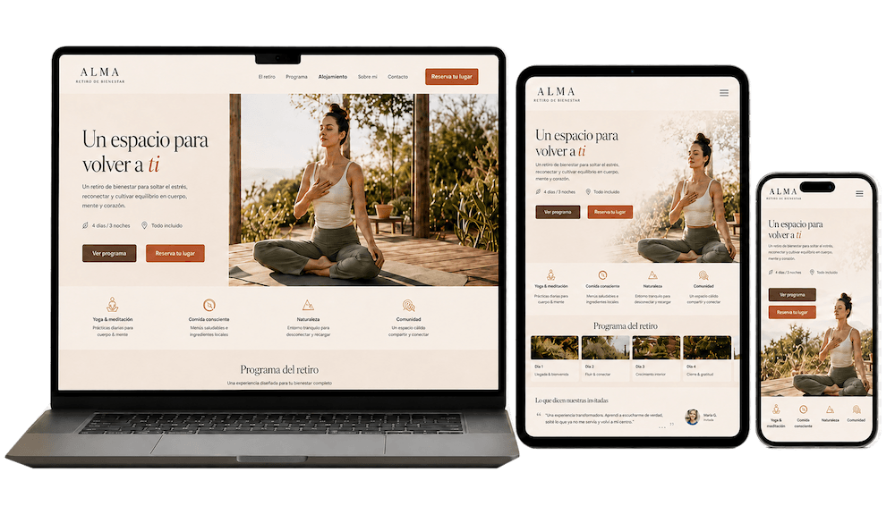landing page para Instagram