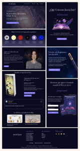 Página web escritora