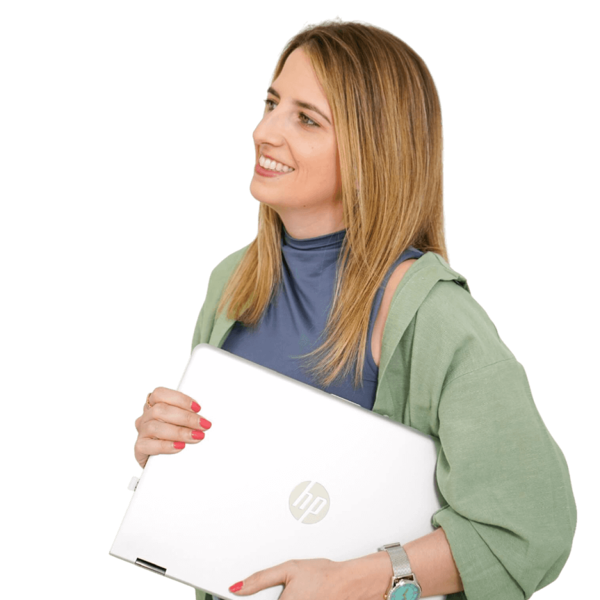 Patricia García, diseñadora web estratégica en Valencia ayudando a emprendedoras a escalar su negocio.