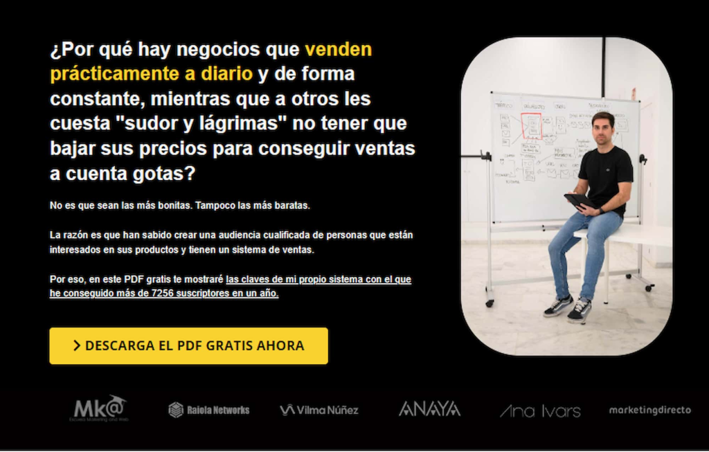 Landing page de ejemplo